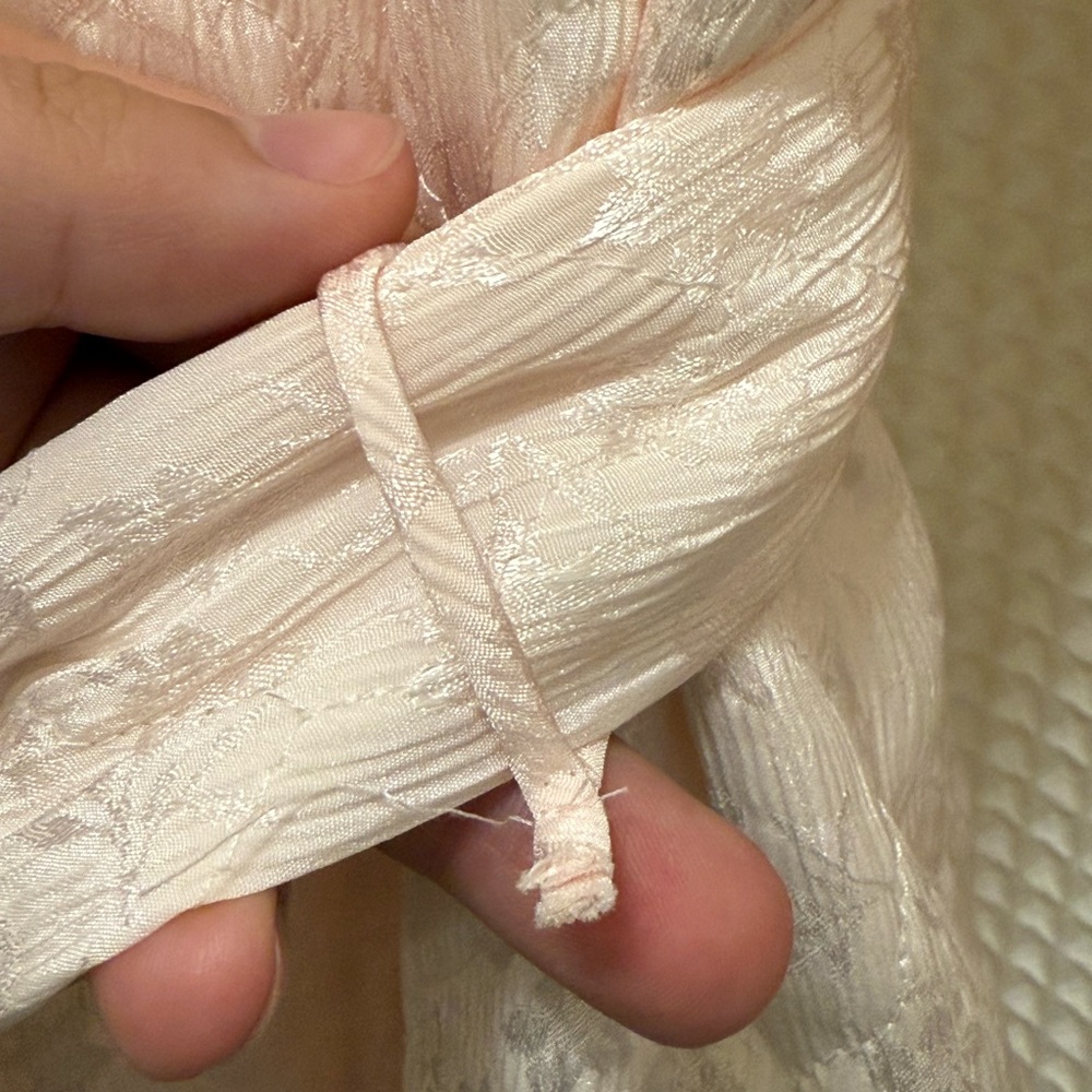 Vintage Christian Dior Pink Quilted Robe - Picture 14 of 16